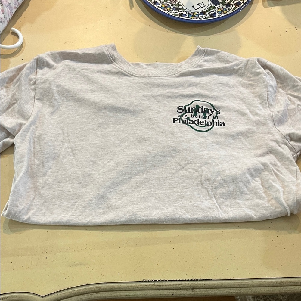 Men's White Graphic Tee